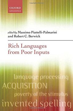 portada rich languages from poor inputs (en Inglés)