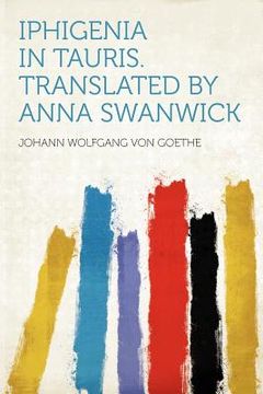portada iphigenia in tauris. translated by anna swanwick
