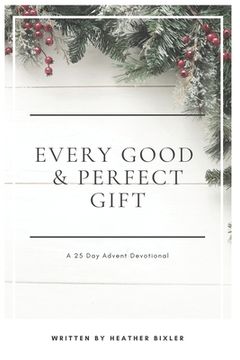 portada Every Good and Perfect Gift: A 25 Day Advent Devotional (en Inglés)