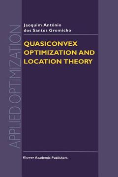portada quasiconvex optimization and location theory (en Inglés)
