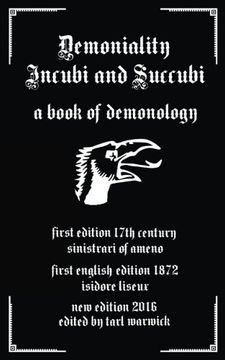 portada Demoniality: Incubi and Succubi: A Book of Demonology (in English)