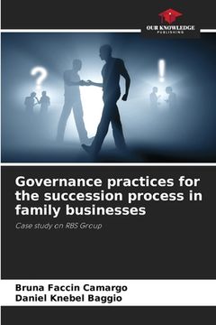 portada Governance practices for the succession process in family businesses (en Inglés)