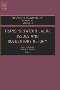 portada transportation labor issues and regulatory reform