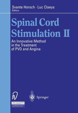 portada spinal cord stimulation ii: an innovative method in the treatment of pvd and angina (in English)