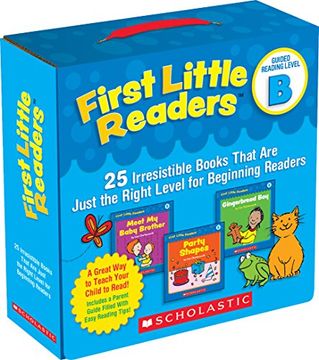 portada First Little Readers Parent Pack: Guided Reading Level b: 25 Irresistible Books That are Just the Right Level for Beginning Readers (en Inglés)