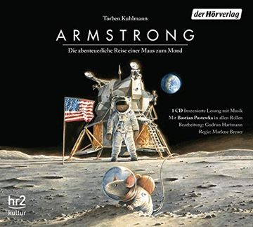 portada Armstrong: Die Abenteuerliche Reise Einer Maus zum Mond (en Alemán)