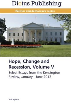 portada Hope, Change and Recession, Volume V