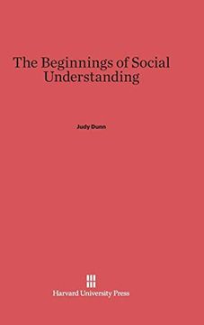 portada The Beginnings of Social Understanding (en Inglés)