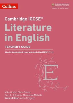 portada Cambridge Igcse™ Literature in English Teacher’S Guide (Collins Cambridge Igcse™) (Collins Cambridge Igcse (Tm)) (en Inglés)