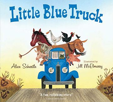 portada Little Blue Truck (Padded Board Book) (en Inglés)