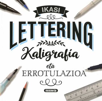 portada Lettering Kaligrafia eta Errotulazioa (in Basque)