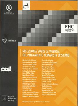 portada Reflexiones sobre la vigencia del pensamiento humanista cristiano (in Spanish)