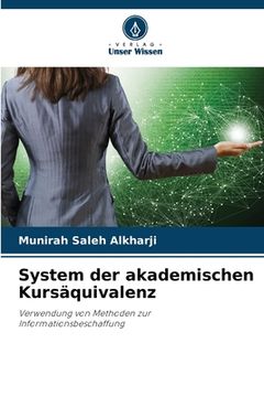 portada System der akademischen Kursäquivalenz (in German)