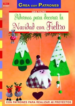 portada Adornos Para Decorar la Navidad con Fieltro (in Spanish)