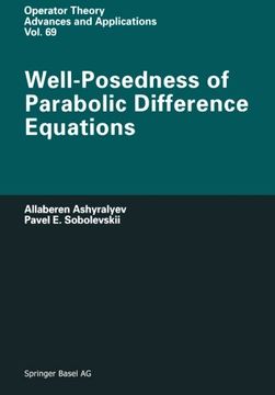 portada Well-Posedness of Parabolic Difference Equations (Operator Theory: Advances and Applications)