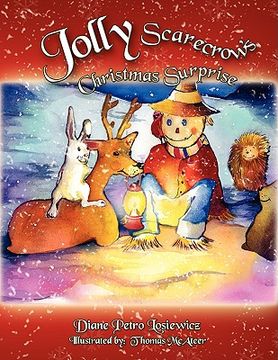 portada jolly scarecrow's christmas surprise (en Inglés)