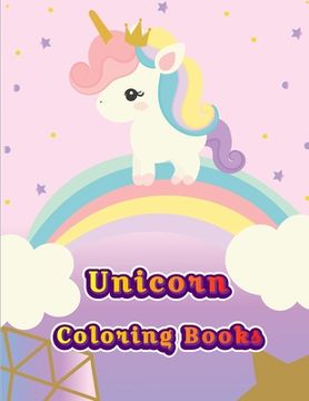 portada Unicorn Coloring Books: Colorful Horse Activity Book For Girls and Adults Age, Childrens Unicorn Workbook Animals For Kids Ages 3 4-8
