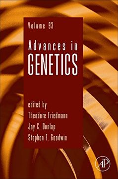 portada Advances in Genetics, Volume 93 