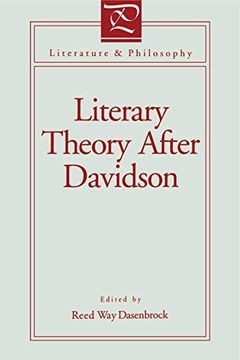 portada Literary Theory After Davidson (Literature and Philosophy) (en Inglés)