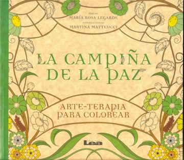 portada La Campiña de la Paz: Arte - Terapia Para Colorear (in Spanish)