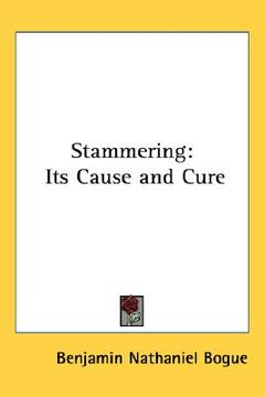 portada stammering: its cause and cure (en Inglés)