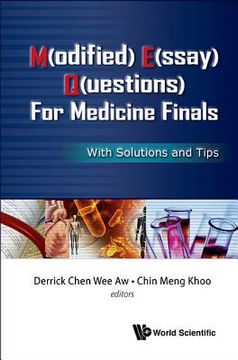 portada m(odified) e(ssay) q(uestions) for medicine finals: with solutions and tips (in English)