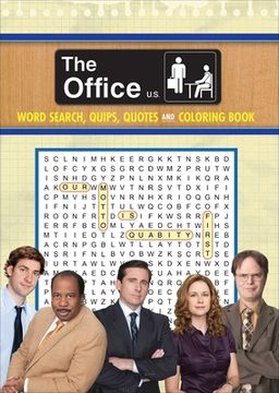 portada The Office Word Search, Quips, Quotes & Coloring Book (Coloring Book & Word Search) (en Inglés)