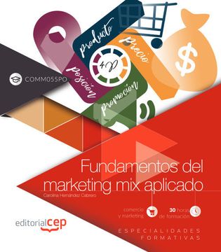 portada Fundamentos del Marketing mix Aplicado (Comm055Po). Especialidades Formativas (in Spanish)