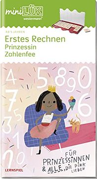 portada Minilük-Übungshefte: Minilük: Kindergarten/ Vorschule: Erstes Rechnen: Vorschule / Vorschule: Erstes Rechnen - Prinzessin Zahlenfee (Minilük-Übungshefte: Vorschule) (in German)