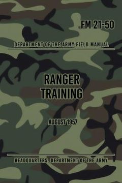 portada FM 21-50 Ranger Training: August 1957 (en Inglés)