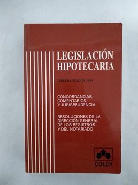 portada Legislacion Hipotecaria