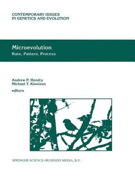 portada microevolution rate, pattern, process (en Inglés)