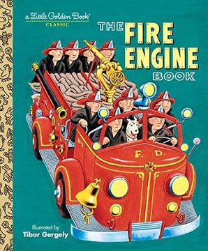 portada The Fire Engine Book (Little Golden Books) (en Inglés)