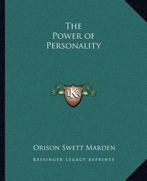 portada the power of personality (in English)