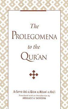 portada Prolegomena to the Qur'an (in English)