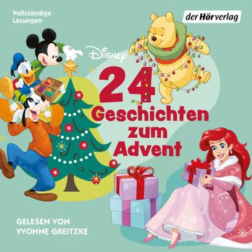 portada 24 Geschichten zum Advent (Disney) (en Alemán)