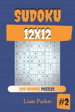 portada Sudoku 12x12 - 200 Normal Puzzles vol.2 (en Inglés)