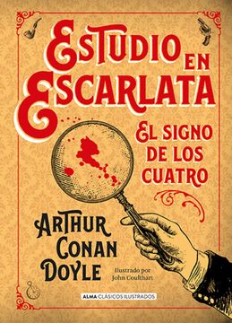 portada Estudio En Escarlata: El Signo de Los Cuatro (in Spanish)