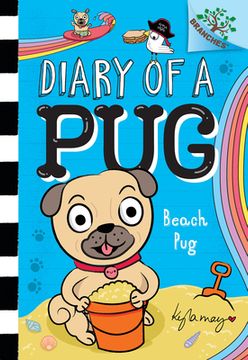 portada Beach Pug: A Branches Book (Diary of a Pug #10) (en Inglés)