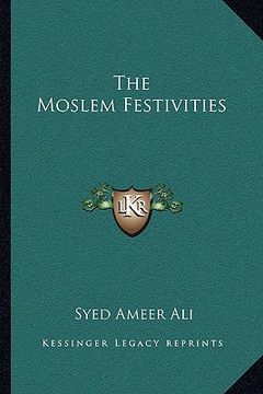 portada the moslem festivities (en Inglés)