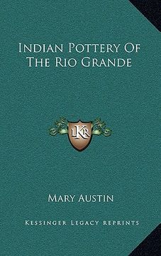 portada indian pottery of the rio grande (en Inglés)