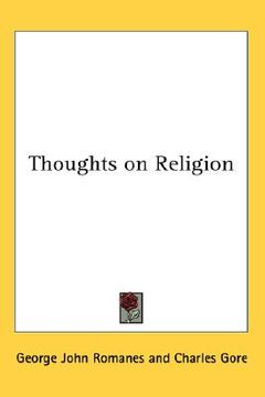 portada thoughts on religion (en Inglés)