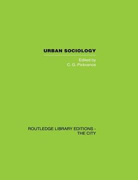 portada urban sociology: critical essays