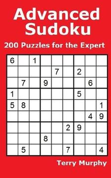 portada Advanced Sudoku: 200 Puzzles for the Expert (in English)