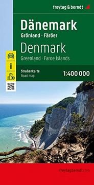 portada Dänemark - Grönland - Färöer, Straßenkarte 1: 400. 000, Freytag & Berndt (Freytag & Berndt Auto + Freizeitkarten)