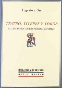 portada Teatro Titeres y Toros