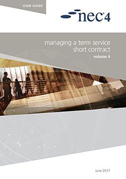 portada Nec4: Managing a Term Service Short Contract