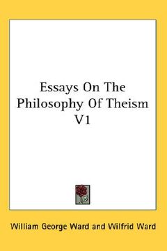 portada essays on the philosophy of theism v1 (en Inglés)