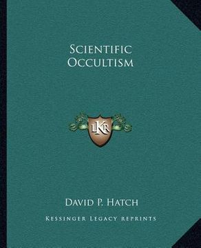 portada scientific occultism (in English)