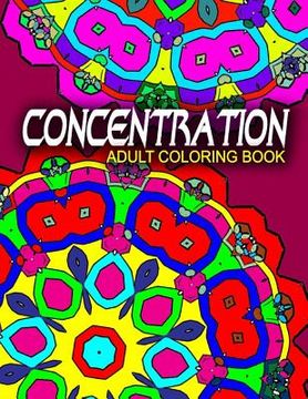 portada CONCENTRATION ADULT COLORING BOOKS - Vol.8: adult coloring books best sellers stress relief (in English)